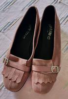Superflex Damen Slipper Gr. 38, Velourleder altrosa Nordrhein-Westfalen - Weeze Vorschau