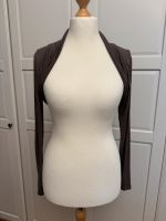 Hallhuber Kurz Bolero Gr. XL taupe graubraun Viskose Hamburg-Nord - Hamburg Winterhude Vorschau