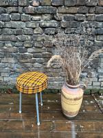 Hocker,Schemel,Dreibein,Tribod,kariert,Vintage,DDR,PopArt,70er Berlin - Treptow Vorschau