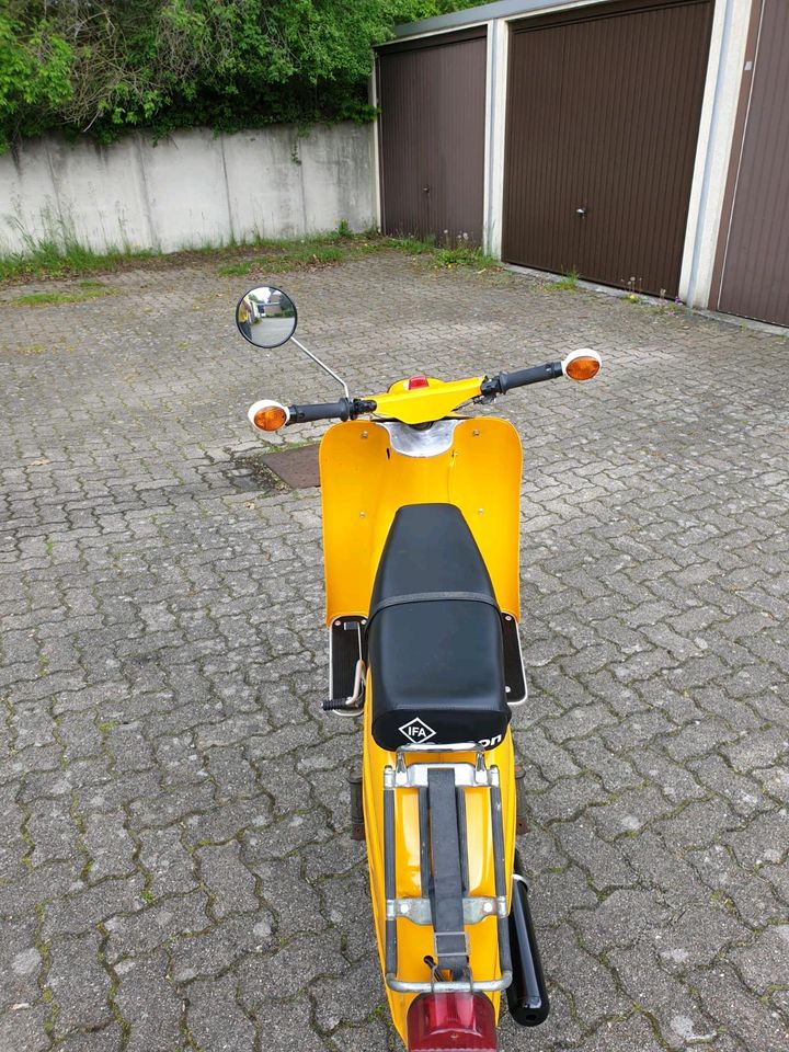 SIMSON SCHWALBE KR51/2, 4GANG,PAPIERE, RESTAURIERT in Lehrte