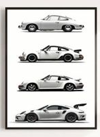 Porsche Wandbild 50 x 70 cm NEU und OVP München - Ludwigsvorstadt-Isarvorstadt Vorschau