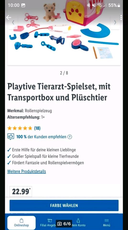 Tierarzt Spielset in Hildesheim