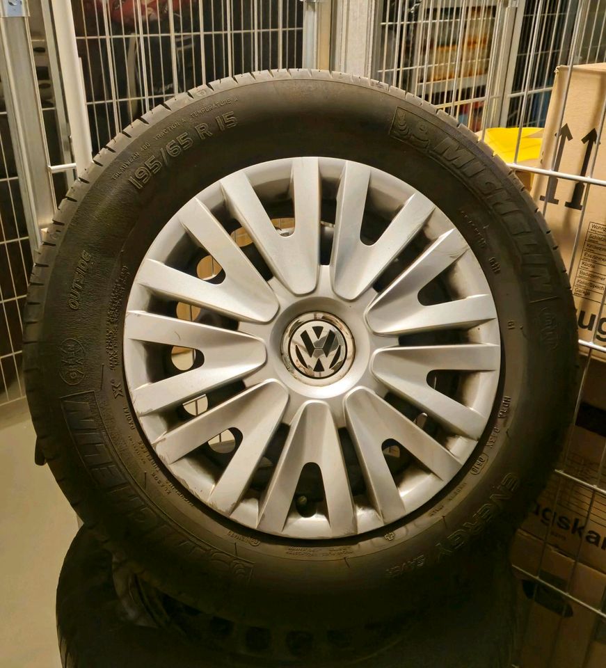 4x VW Golf Sommerkompletträder Michelin  195/65R15 91H in Mannheim