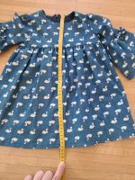 blaues Kurzarm Kleid Länge 45cm zu verkaufen Baden-Württemberg - Filderstadt Vorschau