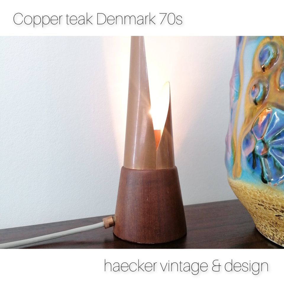 Tischlampe danish design zu poulsen midcentury Nordisk Solar 70er in Düsseldorf