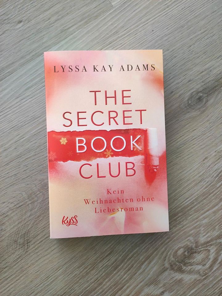 Lyssa Kay Adams the Secret Book club signiert in Calau