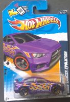 Hot Wheels Mitsubishi 2008 Lancer Evolution OVP Sendling - Obersendling Vorschau