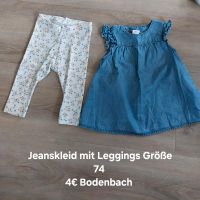Jeanskleid mit Leggings Rheinland-Pfalz - Bodenbach Vorschau