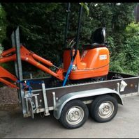 Minibagger Microbagger 1 Tonne 70cm breit mit Anhänger Nordrhein-Westfalen - Datteln Vorschau