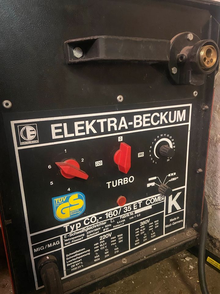 Elektro Beckum Schweißgerät in Emmelshausen