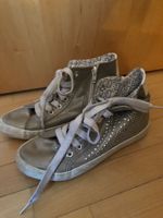 Sneaker Mädchen Sommer Gr. 33 in Silbergrau/Beige Bayern - Hösbach Vorschau