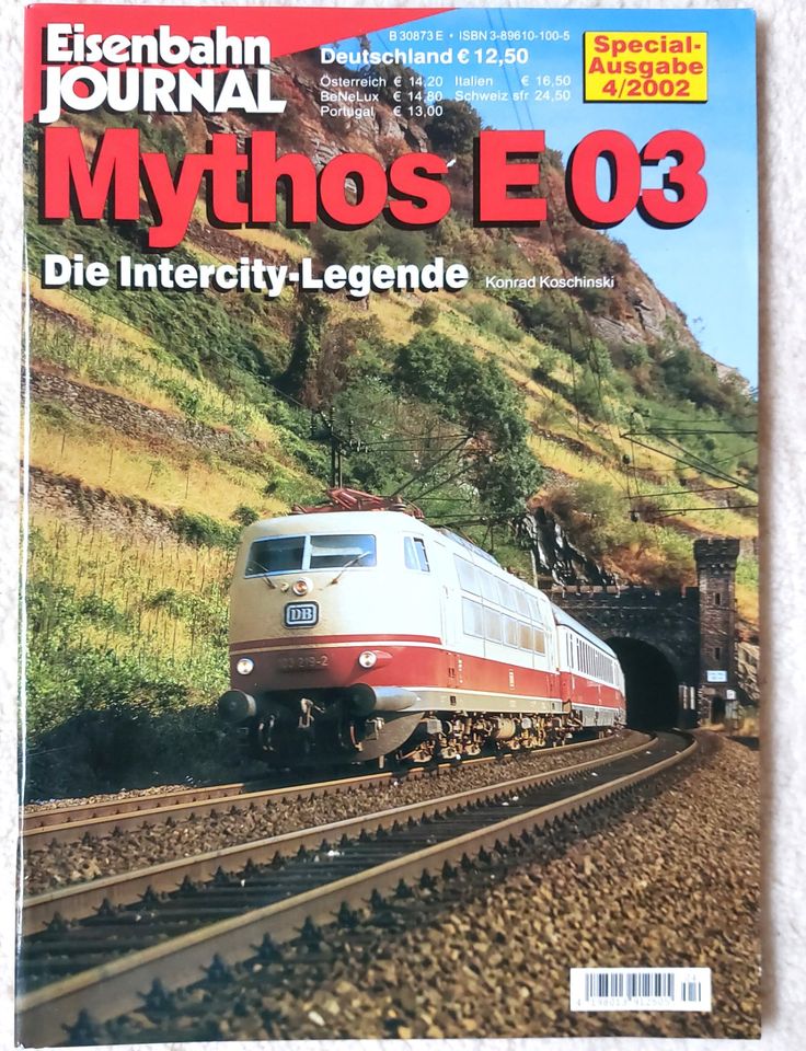 Eisenbahn Journal der Baureihe E 03 Mythos in Niedernhausen