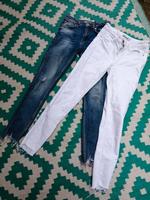 Zara jeans Fransen boho Ibiza hippi Blogger strech Köln - Marienburg Vorschau