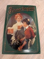 Pilsner Urquell Blechschild Werbeschild Bayern - Adelshofen (Oberbayern) Vorschau