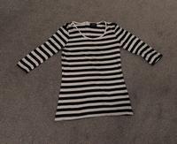 Shirt 3/4 Ärmel Gina schwarz weiß gestreift Größe 42 München - Thalk.Obersendl.-Forsten-Fürstenr.-Solln Vorschau