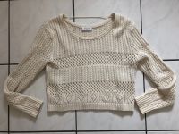 Gina Cropped strick Pullover strickpullover Sweatshirt L 38 40 42 Bayern - Großwallstadt Vorschau