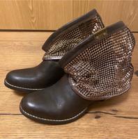 Bunker Damen Echt Leder Schuhe Stiefeletten braun Gr. 37 NEU! Sachsen - Pegau Vorschau