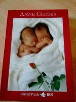 Schmidt Puzzle 1000 Teile von Anne Geddes mit 2 Babys Dresden - Äußere Neustadt Vorschau