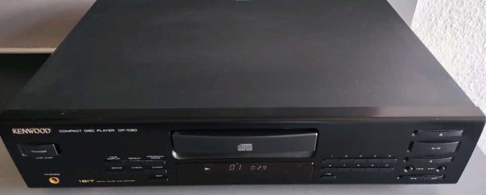 ▶️ KENWOOD DP-1060 CD Player Spieler 1 Bit HiFi CD-R/CD-RW - Made in Berlin