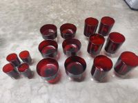 Vintage Retro Luminarc Ruby Red Gläser Niedersachsen - Lengede Vorschau