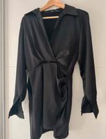 Zara Satin Kleid in schwarz Hamburg-Mitte - Hamburg Altstadt Vorschau