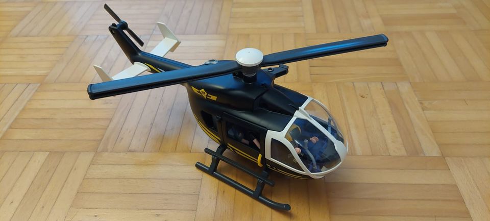 REDUZIERT Playmobil Div.Polizeifahrzeuge: Helicopter, Transporter in Düsseldorf