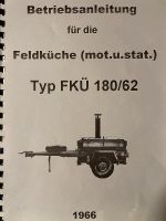 Feldküche Typ FKÜ 180/62 DDR, NVA, Angebot! Thüringen - Eisenach Vorschau