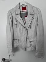 NEU Lederjacke weiß Gr. 44 Vintagelook Berlin - Biesdorf Vorschau