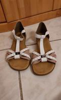 Damen T-Steg Sandalen Rieker ungetragen NEU weiß / rosa Gr. 42 Dortmund - Brackel Vorschau