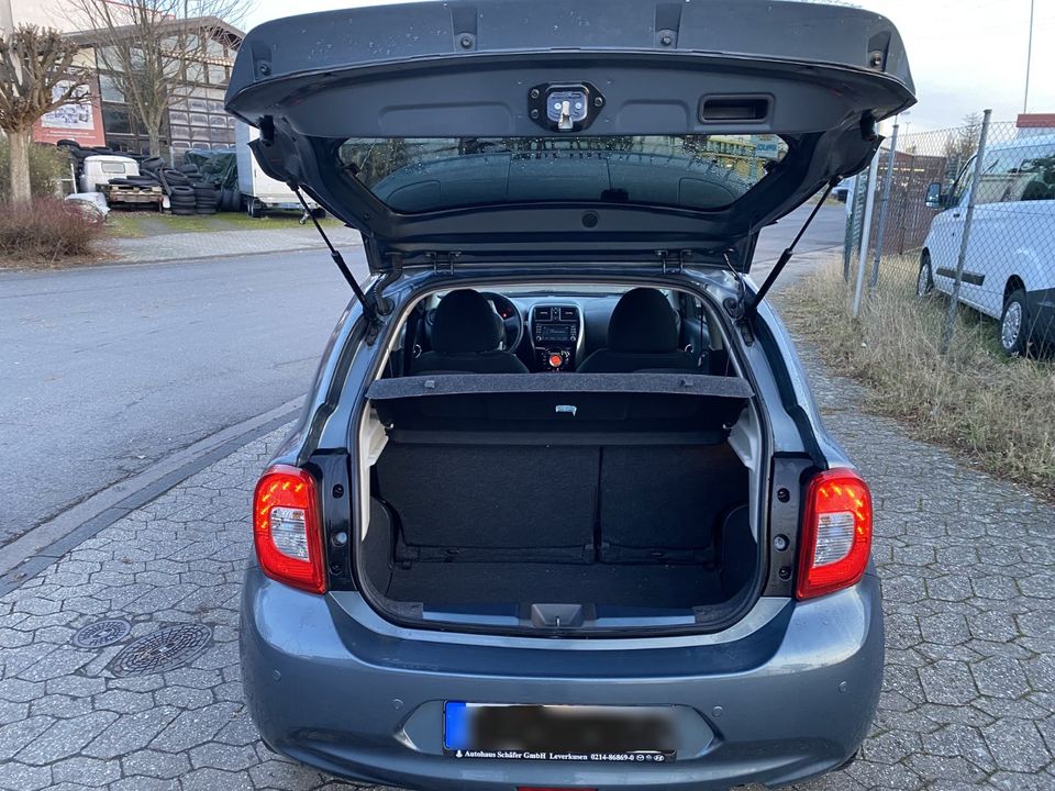 Nissan Micra N-Tec 1,2L , Navi/ SHZ/ PDC 80 PS Einparkhilfe vorne in Hürth