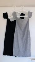 ASOS Design Basic Minikleider Grau Schwarz Hessen - Rodenbach Vorschau