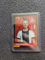 WM Panini 2023 DFB numberd Cracked Trading Card Lina Magull 55/99 Duisburg - Rheinhausen Vorschau