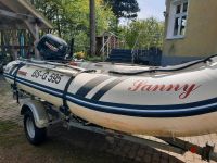 Suzumar Schlauchboot Motorboot 15 PS Suzuki inkl. Trailer Niedersachsen - Bad Harzburg Vorschau