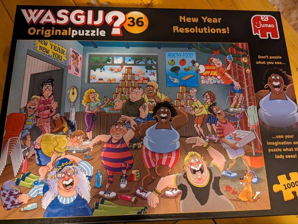 Wasgij Puzzle 1000 Teile Nummer 36 in Baabe