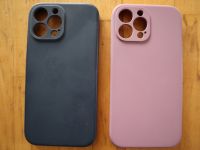 2 Hüllen Apple IPhone 13 Pro Max pink dunkelblau Bayern - Rottenburg a.d.Laaber Vorschau