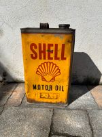 Shell Motor oil Oldose 1940 oel dose schild garage service pumpe Brandenburg - Bad Liebenwerda Vorschau
