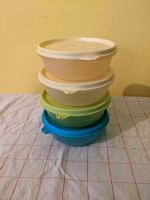 Tupperware Set aus 4 runden Schüsseln 13cm, nestbar Dresden - Radeberger Vorstadt Vorschau