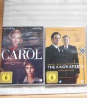 *CAROL*  und  *THE KING'S SPEACH*   2 DVDs je 3 € Schleswig-Holstein - Owschlag Vorschau