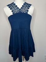 Top mit spitze blau Gr. 36/38 NEU Bonprix Schleswig-Holstein - Heikendorf Vorschau
