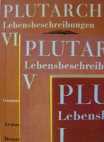 Plutarch Lebensbeschreibungen Bd I, Bd V, Bd VI, Goldmanns Gelbe Eimsbüttel - Hamburg Eimsbüttel (Stadtteil) Vorschau