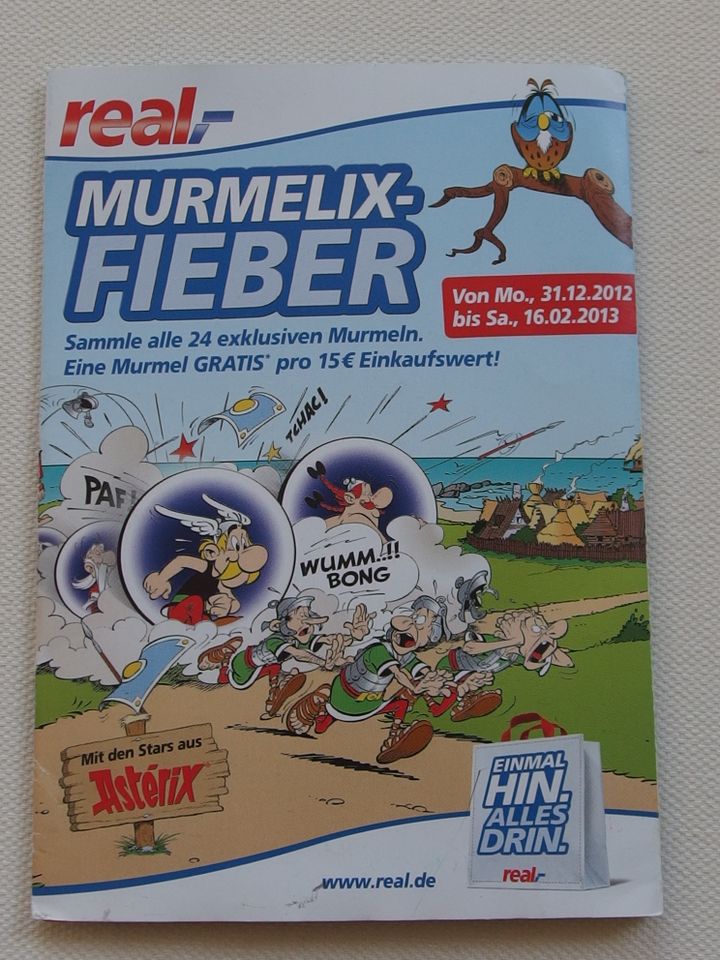 Murmelix Murmeln Asterix und Obelix real in Flensburg