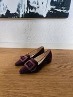högl slipper loafer wildleder mit schnalle neu bordeaux 37 Bayern - Bad Aibling Vorschau
