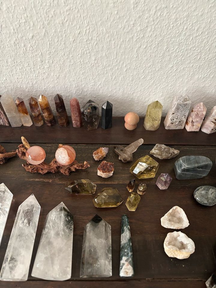 Mineralien/Kristalle/Steine  Sammlung Auflösung in Wassenberg