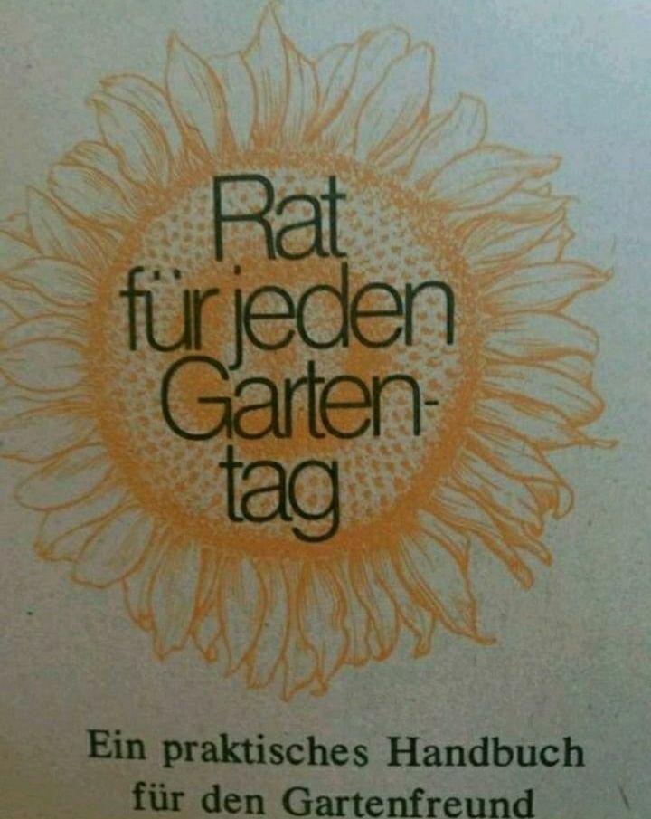 Rat für jeden Gartentag/Franz Böhming/Gartenratgeber DDR in Erfurt