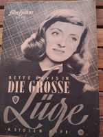 Bette Davis Die Grosse Lüge Filmplakat Programm 1946 original Rheinland-Pfalz - Neuwied Vorschau