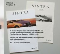 2x Prospekt Opel Sintra, 12/96, mit Farbmuster-Varianten, 50 Seit Sachsen-Anhalt - Halle Vorschau