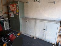 Metallschrank Werkstatt Schrank DDR Garage Blechschrank 100 x 100 Sachsen - Amtsberg Vorschau