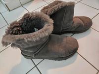 UGG Mini Bailey Bow grey Wandsbek - Hamburg Bramfeld Vorschau