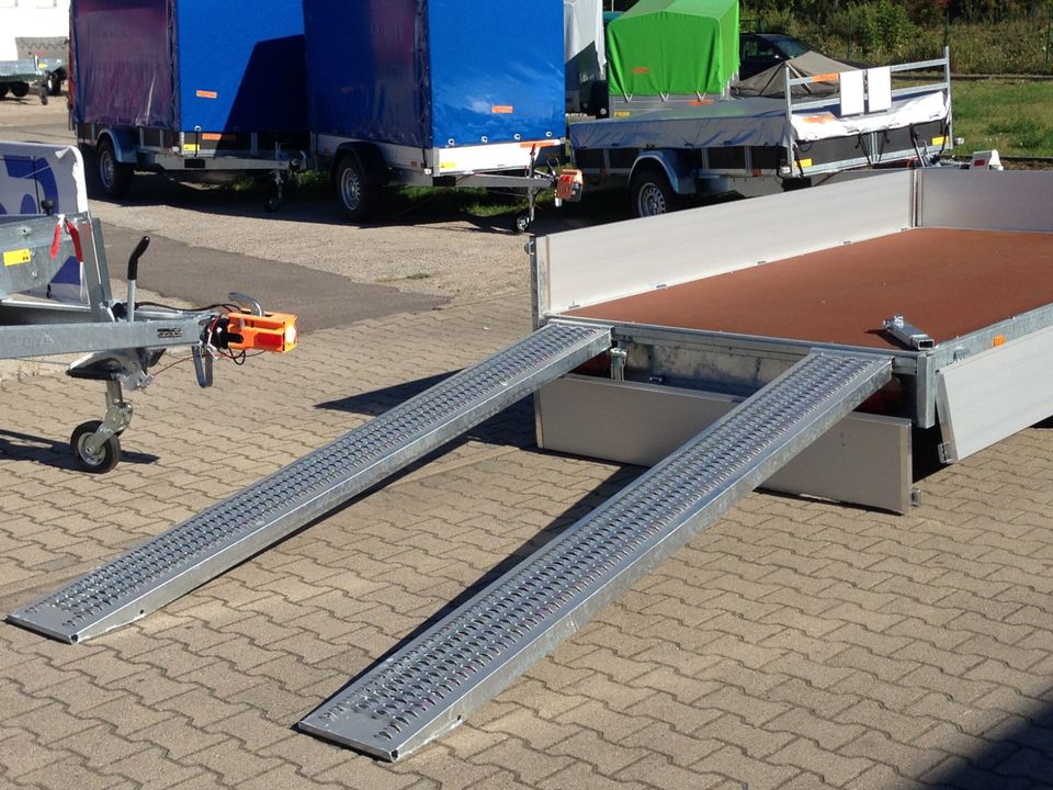 ⭐️ Eduard Auto Transporter 1800 kg 311x160x30 cm Rampen 63 in Schöneiche bei Berlin