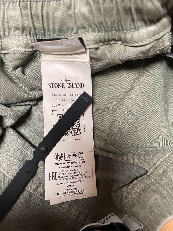 Stone Island cargohose Größe 38 in Mühlacker